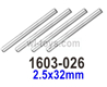 SG 1603 SG1603 Optical axis-1603-026-2.5X32mm-Total 4pcs