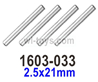 SG 1603 SG1603 Optical axis-1603-033-2.5x21mm-4pcs