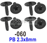 SG 1603 SG1603 Screws with 8 media.1603-060.PB 2.3x8mm.Total 8pcs