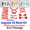 SG 1604 SG1604 Parts-Upgrade All Metalkit.8-In-1 Package. SG 1/16 Car Parts.