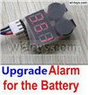SG 1604 SG1604 Upgrade Alarm for the Battery,Can test whether your battery has enouth power