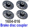 SG 1604 SG1604 Brake disc coupler-1604-016-4 Set