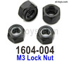 SG 1604 SG1604 M3 Lock Nut-1604-004-4 Set