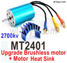 SG 1604 SG1604 2700kv Brushess motor + Motor heat sink-MT2401