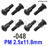 SG 1604 SG1604 Step screws-1604-048-PM 2.5x11.8mm.Total 8pcs