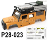 SG 2801 SG2801 P28-023 Car Body Assembly,Body Shell Assembly-Yellow.