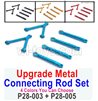 SG 2801 SG2801 Upgrade Metal Connecting Rod Set Parts.It include the P28-003 + P28-005.Total 4 colors you can choose.