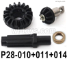 SG 2801 SG2801 P28-010+011+014.Front and Rear Axle Drive Gear Set.SG 1/28 Crawler Drive Gear Accessories.