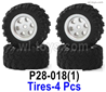 SG 2801 SG2801 Wheel assembly,Tires Assembly.P28-018(1).It include the Tires lether and Wheel hub.Total 4pcs.