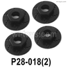 SG 2801 SG2801 Coupler,7mm Hex Adapter.wheel seat assembly.P28-018(2).Total 4pcs.