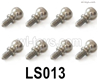 SG 2801 SG2801 Screws Parts LS013 Screws.Hexagon socket single Ball Head Screws 3.8x7mm.Total 8pcs.