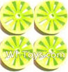 Subotech BG1505 Big Wheel Hub(4pcs)-Green-(Not include the Trie Lether)