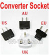 Subotech BG1505 Standard Adapter Universal Converter Socket(You can choose AU,US,EU,UK Version)