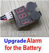 SuBotech BG1506 Upgrade Alarm for the Battery,Can test whether your battery has enouth power(50M distance you can hear the voice),Subotech BG1506 RC Car Spare parts Accessories,1:12 4WD BG1506 RC Racing Car parts,High Speed Drifting
