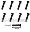 SuBotech BG1506 WLS003 Countersunk head screws(8pcs)-M2X9KB