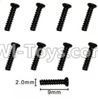 SuBotech BG1507 WLS003 Countersunk head screws(8pcs)-M2X9KB