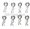 Subotech BG1510C R-shape Pin(8pcs),Subotech BG1510C RC Car Spare parts Accessories,1:24 4WD BG1510C RC Racing Car parts,High Speed Drifting Buggy Parts
