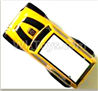 Subotech BG1510D S1510B000 Car canopy,Shell cover-Yellow,Subotech BG1510D RC Car Spare parts Accessories,1:24 4WD BG1510D RC Racing Car parts,High Speed Drifting Buggy Parts