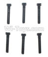Subotech BG1511 WLS031 Half tooth screws(6pcs)-2.3X13.5,Subotech BG1511 RC Car Spare parts Accessories,1:12 4WD BG1511A BG1511B BG1511C BG1511D RC Racing Car parts,High Speed Drifting Buggy Parts