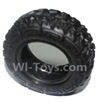 SuBotech BG1513 Left Tire lether(1pcs)-(Not include the Wheel Hub)-S15062601