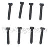 Subotch BG1515 Parts-95-20 WLS051 Flat head screws(2X14PB)-8pcs,Subotech BG1515 RC Car Spare parts Accessories,1:12 4WD BG1515 RC Racing Car parts,High Speed Drifting Buggy Parts