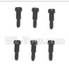 Subotch BG1515 Parts-95-26 WLS057 Step screws (3.6X13)-6pcs,Subotech BG1515 RC Car Spare parts Accessories,1:12 4WD BG1515 RC Racing Car parts,High Speed Drifting Buggy Parts