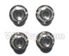 Subotch BG1515 Parts-96-01 WLS001 M4 Flange Damping Locknut(4pcs),Subotech BG1515 RC Car Spare parts Accessories,1:12 4WD BG1515 RC Racing Car parts,High Speed Drifting Buggy Parts