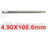 Subotch BG1515 Parts-96-18 WTZ025 Rear axle-4.90X108.6mm,Subotech BG1515 RC Car Spare parts Accessories,1:12 4WD BG1515 RC Racing Car parts,High Speed Drifting Buggy Parts
