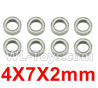 Subotch BG1515 Parts-96-27 WZC001 Ball Bearing(8pcs)-4X7X2mm,Subotech BG1515 RC Car Spare parts Accessories,1:12 4WD BG1515 RC Racing Car parts,High Speed Drifting Buggy Parts