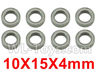 Subotch BG1515 Parts-96-29 WZC003 Ball Bearing(8pcs)-10X15X4mm,Subotech BG1515 RC Car Spare parts Accessories,1:12 4WD BG1515 RC Racing Car parts,High Speed Drifting Buggy Parts