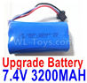 Subotech BG1520 Upgrade Battery Parts-Upgrade 7.4V 3200mah Battery(1pcs)