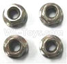 Subotech BG1520 M4 Flange damping locknut(4pcs)-WLM001
