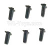 Subotech BG1520 2.5x10 machine screws(6pcs)-WLS063