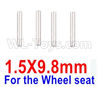 Subotech BG1521 Positioning pin,Axis Pin(1.5X9.8mm)-4pcs