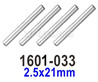 UDIRC Breaker 1601 Optical axis-1601-033-2.5x21mm-4pcs