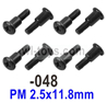 UDIRC Breaker 1601 Step screws-1601-048-PM 2.5x11.8mm.Total 8pcs