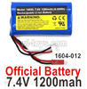 UDIRC 1602 Panther RC Battery,1602-012.Official 7.4v 1200mah lipo battery packs