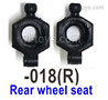 UDI RC 1604 Rear wheel seat assembly.1601-018(R)-2pcs. UDI 1604 1/16 Rally Car Accessories.