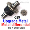 UDIRC 1604 Upgrade Metal differential unit.1601-029.It include the Big and Small Gear. UDI 1604 1/16 Rally Car Accessories.