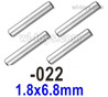 UDI RC 1607 Optical axis.1601-022.1.8X6.8mm-4pcs. UDI 1607 1/16 Rally Car Accessories.