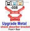 UDI RC 1607 Upgrade Metal shock absorber bracket.1603-008.Front and Rear.Total 4 Color you can choose.UDI 1607 1/16 Rally Car Accessories.