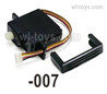 UDIRC 1608 Steering Servo and Servo Seat.1601-007. UDI 1608 1/16 Rally Car Accessories.