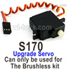 UDIRC 1608 Upgrade Servo-S170. It can only be used for the Upgrade Brushless kit. UDI 1608 1/16 Rally Car Accessories.