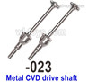UDIRC 1608 Metal CVD drive shaft.1601-023-2 Set. UDI 1608 1/16 Rally Car Accessories.