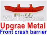 WPL B-16 B16 Parts-20-04 Upgrade Metal Front crash barrier-Red,WPL B-16 B16 RC Car Parts,WPL 6X6 Parts,WPL B16 B-16 RC Military Truck Spare parts Accessories,WPL 1:16 Off-road Truck Parts
