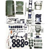 WPL B-36 B36 URAL-4360 Spare Parts-01-05 KIT version,empty car version need to assemble yourself(without electronic components,Also the Remote control,battery,USB charging cable, etc. are not included),WPL B-36 B36 RC Car Parts,WPL Parts,WPL B-36 B36 RC Military Truck Spare parts Accessories,WPL 6X6 1:16 Off-road Truck Parts