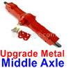 WPL B-36 B36 URAL-4360 Spare Parts-06-15 Upgrade Metal Middle axle-Red color,WPL B-36 B36 RC Car Parts,WPL Parts,WPL B-36 B36 RC Military Truck Spare parts Accessories,WPL 6X6 1:16 Off-road Truck Parts