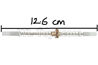 WPL B-36 B36 URAL-4360 Spare Parts-08-03 Front axle shaft with copper teeth,WPL B-36 B36 RC Car Parts,WPL Parts,WPL B-36 B36 RC Military Truck Spare parts Accessories,WPL 6X6 1:16 Off-road Truck Parts