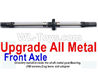 WPL B-36 B36 URAL-4360 Spare Parts-08-07 Upgrade All Metal Front axle shaft(Directlry install,Include the shaft,metal gear,Bearing),WPL B-36 B36 RC Car Parts,WPL Parts,WPL B-36 B36 RC Military Truck Spare parts Accessories,WPL 6X6 1:16 Off-road Truck Parts