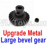 WPL B-36 B36 URAL-4360 Spare Parts-08-15 Upgrade Metal Large bevel gear,WPL B-36 B36 RC Car Parts,WPL Parts,WPL B-36 B36 RC Military Truck Spare parts Accessories,WPL 6X6 1:16 Off-road Truck Parts
